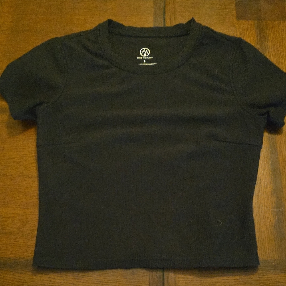Stylish Black Kids Short Sleeve Tee